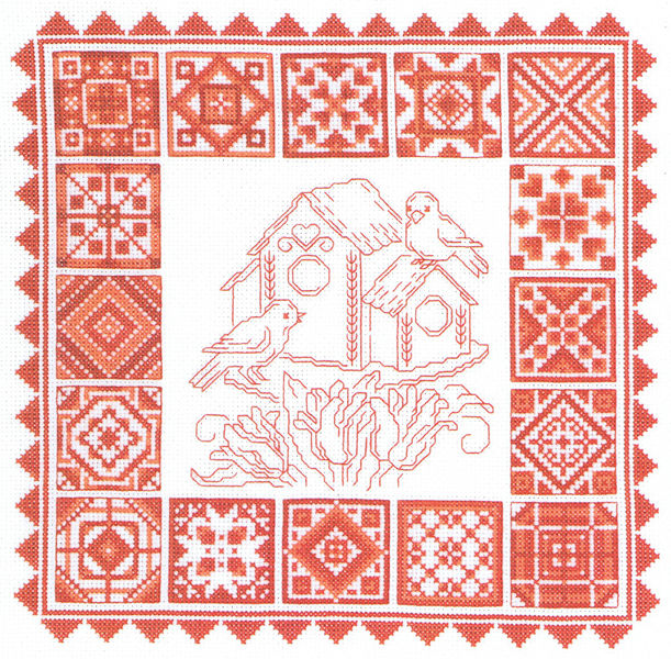 Redwork Quilt