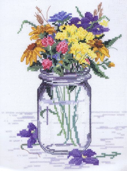 Wildflower Jar