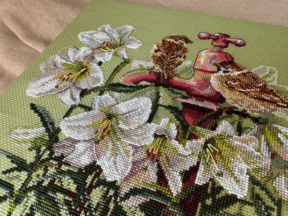 Among the Lillies (view 2)