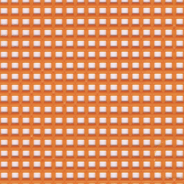 7 Mesh Plastic Canvas Orange