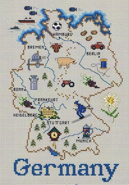 Map of Germany