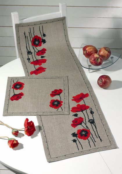 Poppy Table Mats