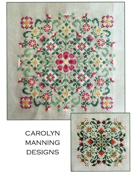 HARPER ~ Bouquet Collection by CM Designs Counted Cross Stitch Pattern Chart Carolyn Manning Designs