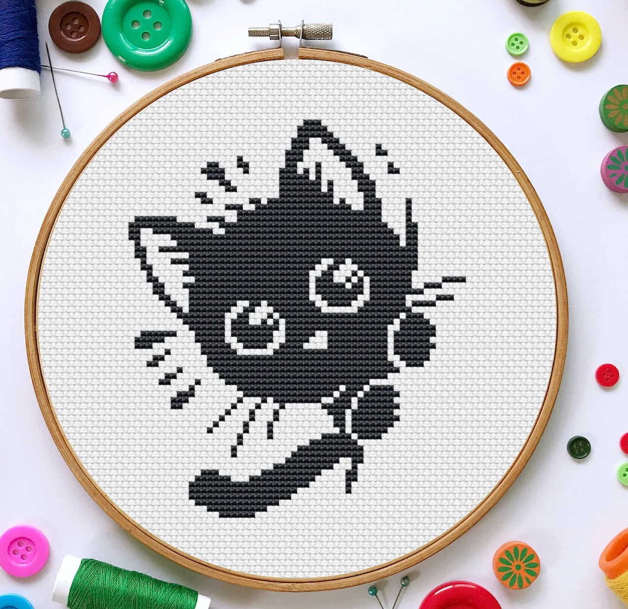 Black Cat Ornaments (view 2)