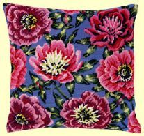 Pink Rose Cushion Front