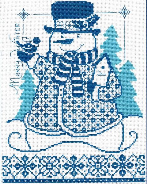 Merry Winter Snowman