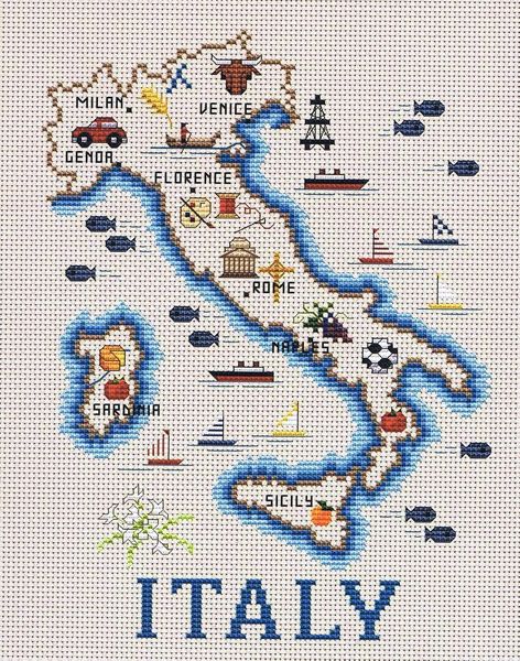 Map of Italy