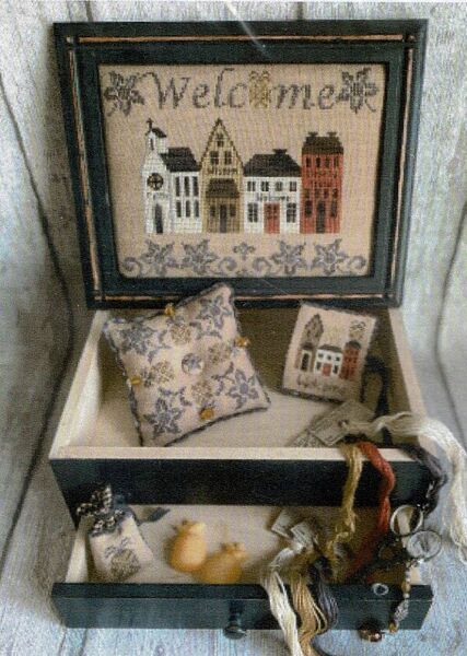 'The Welcome Street' Sewing Box
