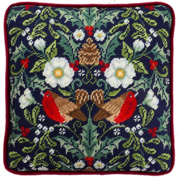 Winter Robins Tapestry