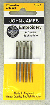Embroidery/Crewel Needles