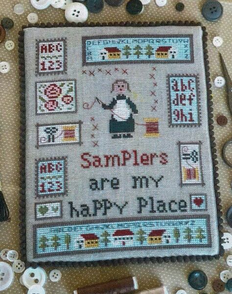 Samplers are my Happy Place