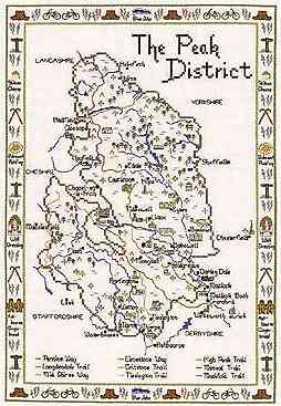 The Peak District Map