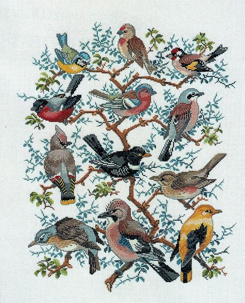 Tree with Birds