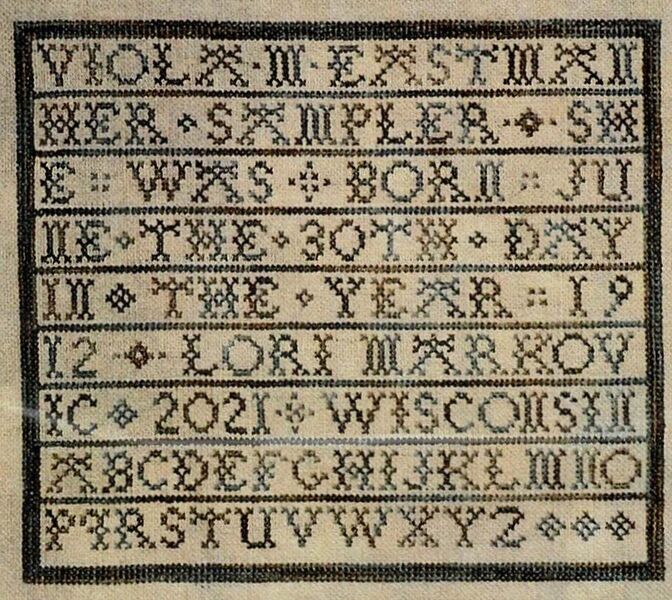 I Choose You (A Marking Sampler)