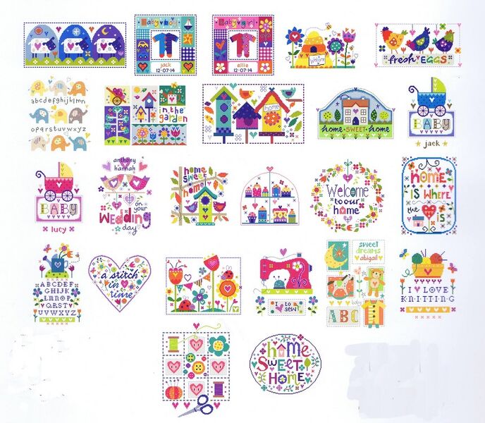 Home & Heart Cross Stitch