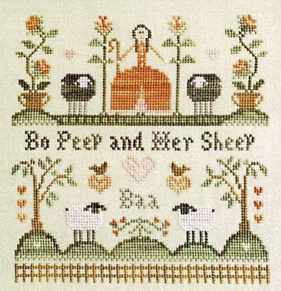 Bo Peep And Her Sheep