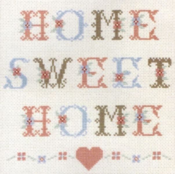 Cross Stitch Kit by Bothy Threads Home Sweet Home