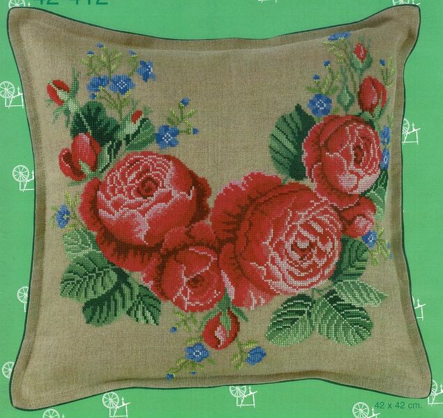 Rose Cushion Front