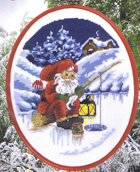 Santa Fishing