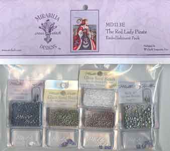 The Red Lady Pirate Embellishment Pack