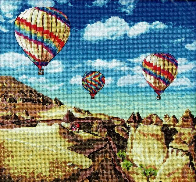 Balloons Over Grand Canyon