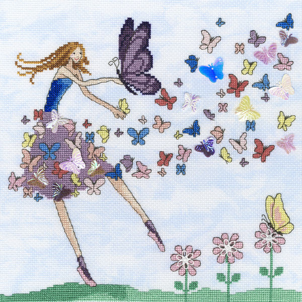 Bothy Threads The Meadow Cross Stitch Kit