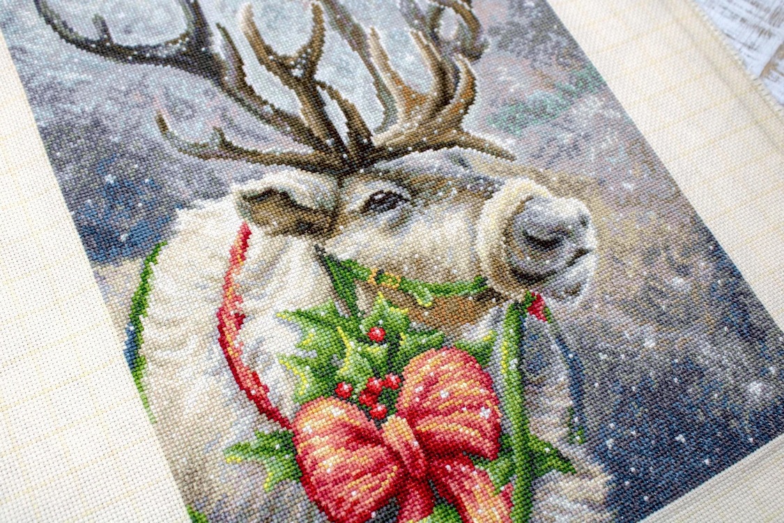 Christmas Deer (view 2)