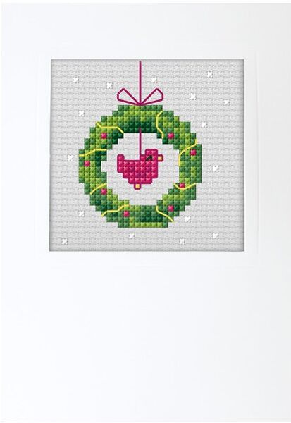 Christmas Wreath Card