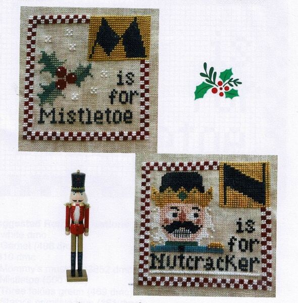 Christmas Alphabet - M & N