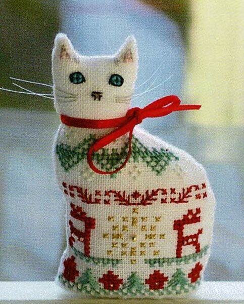 3D Winter Cat