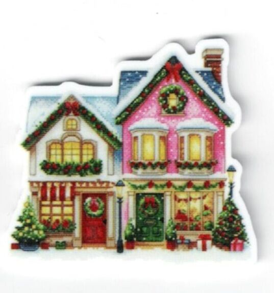 Christmas Village Needle Minder