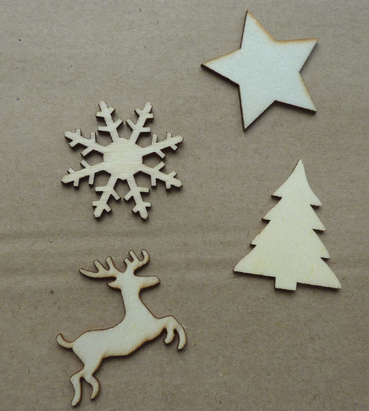 Special Delivery Wooden Ornaments - Christmas