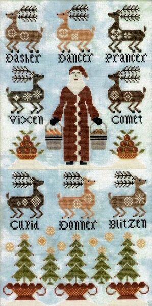Eight Tiny Reindeer
