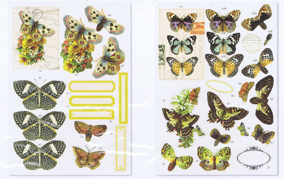 Butterflies Decoupage