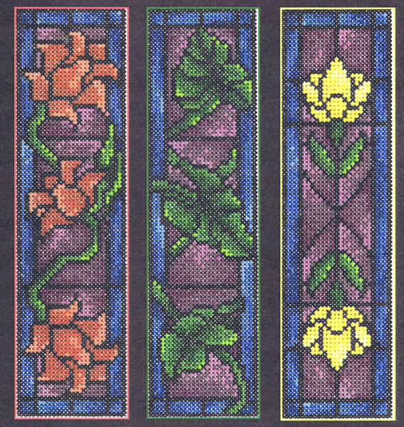 Stained Glass Bookmarks