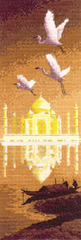 John Clayton Taj Mahal Counted Cross Stitch 