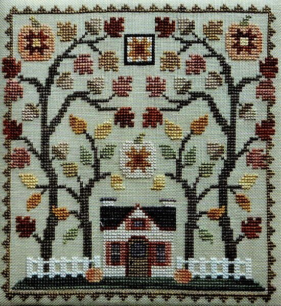 Little House In The Autumn Woods