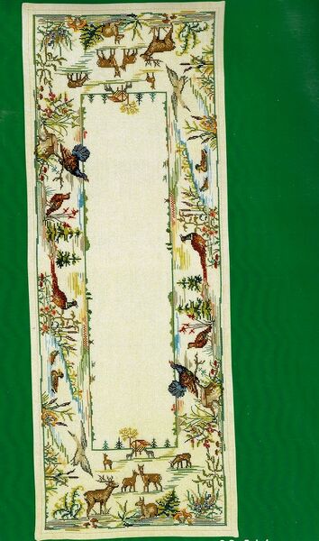 Wildlife Table Runner