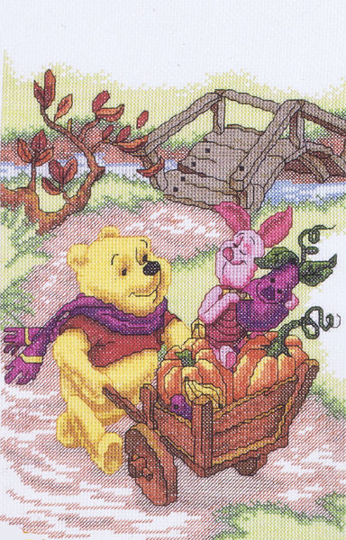 Pooh's Autumn Garden