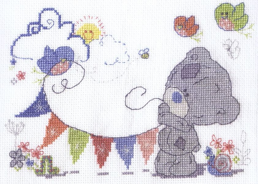 dmc tatty teddy cross stitch