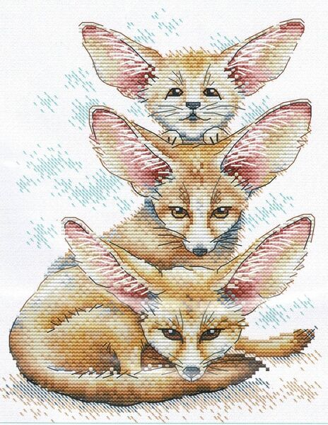 Fennec Fox Family