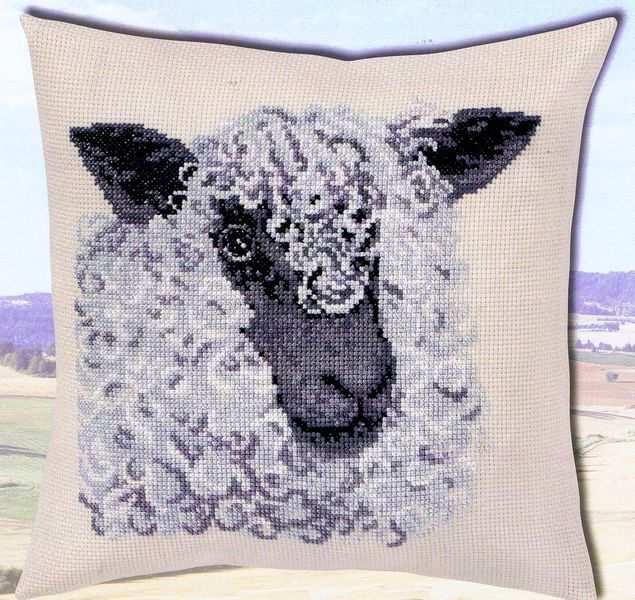 Black Faced Sheep Cushion