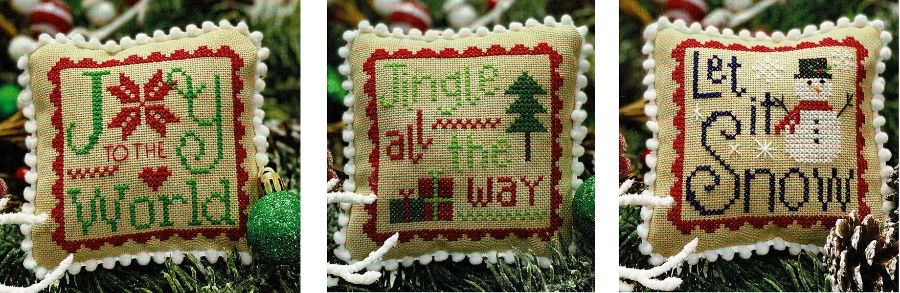Three Christmas Stamps