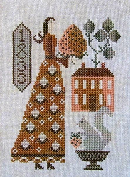 Bearing Gifts - cross stitch pattern by Kathy Barrick