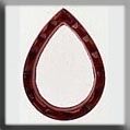 Open Faceted Teardrop Ruby