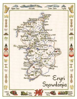 Map of Snowdonia