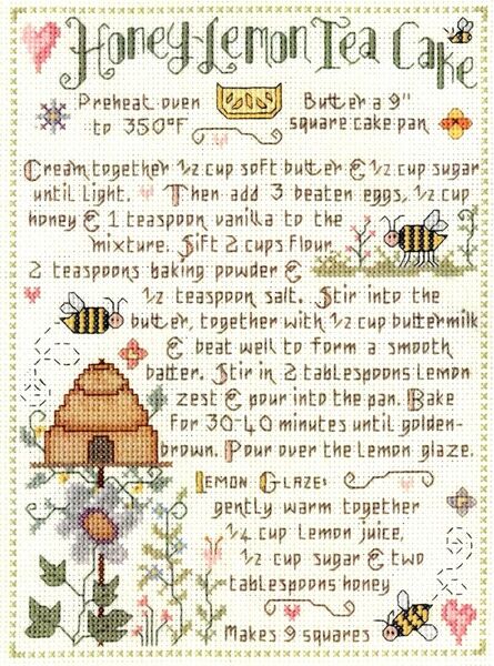 Honey Lemon Tea Cake