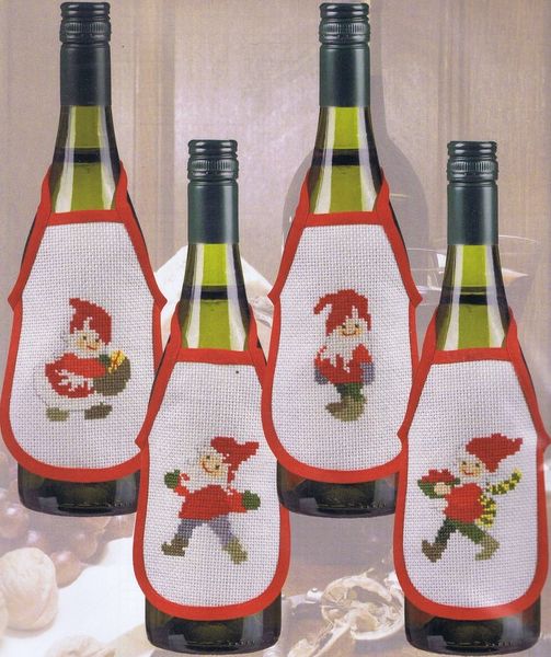 Pixies Wine Bottle Aprons