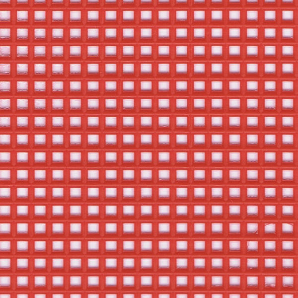 7 Mesh Plastic Canvas Red