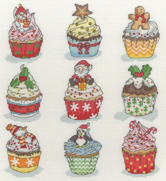 Christmas Cup Cakes